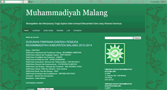 Desktop Screenshot of muhammadiyahmalang.blogspot.com