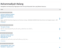 Tablet Screenshot of muhammadiyahmalang.blogspot.com