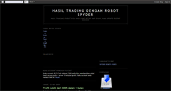 Desktop Screenshot of hasil-robot-forex.blogspot.com