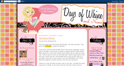 Desktop Screenshot of daysofwhineandnoses.blogspot.com