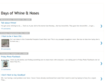 Tablet Screenshot of daysofwhineandnoses.blogspot.com