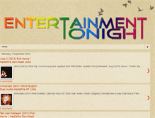 Tablet Screenshot of enttonight.blogspot.com