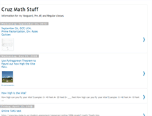 Tablet Screenshot of cruzmath.blogspot.com