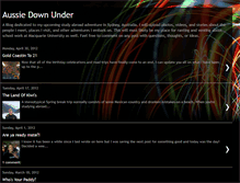 Tablet Screenshot of keithsolomon-aussiedownunder.blogspot.com
