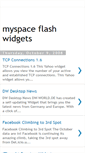 Mobile Screenshot of myspace-flash-widgets.blogspot.com