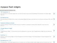 Tablet Screenshot of myspace-flash-widgets.blogspot.com
