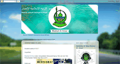 Desktop Screenshot of maahadalansar.blogspot.com