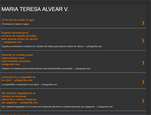 Tablet Screenshot of mariateresaalvear.blogspot.com