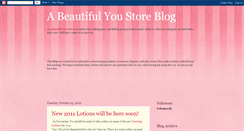 Desktop Screenshot of abeautifulyoustore.blogspot.com