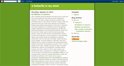 Desktop Screenshot of butterflyisyou.blogspot.com