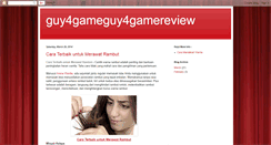 Desktop Screenshot of guy4gameguy4gamereview.blogspot.com