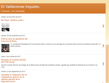 Tablet Screenshot of elvalderenseinquieto.blogspot.com