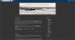 Desktop Screenshot of noduty.blogspot.com