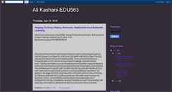 Desktop Screenshot of ali-kashani-edu563.blogspot.com