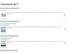 Tablet Screenshot of impressionsbyv.blogspot.com