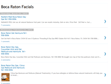 Tablet Screenshot of bocaratonfacials.blogspot.com