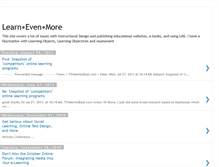 Tablet Screenshot of learnevenmore.blogspot.com