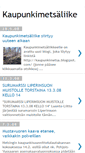 Mobile Screenshot of kaupunkimetsaliike.blogspot.com