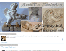 Tablet Screenshot of aniolzzielenca.blogspot.com