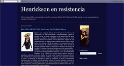 Desktop Screenshot of henricksonbajofuego.blogspot.com