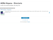 Tablet Screenshot of mora-es.blogspot.com