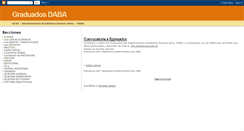 Desktop Screenshot of egresados-daba.blogspot.com