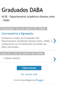 Mobile Screenshot of egresados-daba.blogspot.com