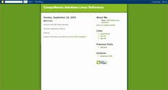 Desktop Screenshot of cixlinux.blogspot.com