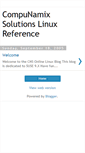 Mobile Screenshot of cixlinux.blogspot.com