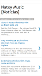 Mobile Screenshot of natxymusic-noticias.blogspot.com