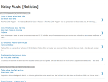 Tablet Screenshot of natxymusic-noticias.blogspot.com