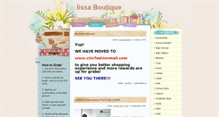 Desktop Screenshot of lissaboutique.blogspot.com