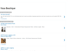 Tablet Screenshot of lissaboutique.blogspot.com
