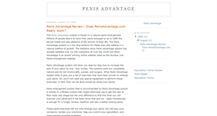 Desktop Screenshot of penisadvantage101.blogspot.com