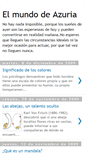 Mobile Screenshot of elmundode-azuria.blogspot.com