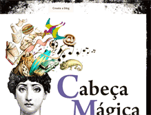 Tablet Screenshot of cabecamagica.blogspot.com