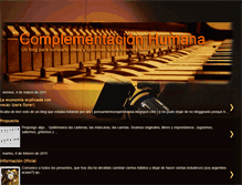 Tablet Screenshot of complementacionhumana.blogspot.com