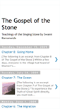 Mobile Screenshot of gospelofthestone.blogspot.com