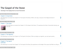 Tablet Screenshot of gospelofthestone.blogspot.com