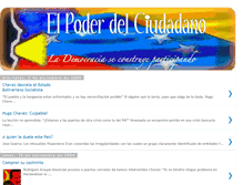 Tablet Screenshot of elpoderdelciudadano.blogspot.com