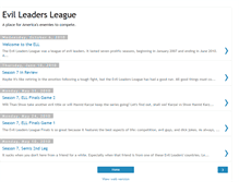 Tablet Screenshot of evilleadersleague.blogspot.com