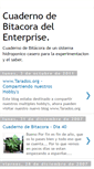 Mobile Screenshot of cuadernobitacoraenterprise.blogspot.com