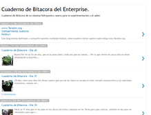 Tablet Screenshot of cuadernobitacoraenterprise.blogspot.com