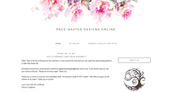 Desktop Screenshot of pagemasterdesignsonline.blogspot.com