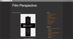 Desktop Screenshot of film-perspective.blogspot.com