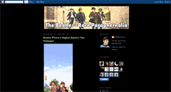Desktop Screenshot of beatles-paraphernalia.blogspot.com