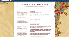 Desktop Screenshot of jeanettesjourney.blogspot.com