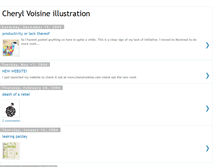 Tablet Screenshot of cherylvoisine.blogspot.com