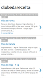 Mobile Screenshot of clubedareceita.blogspot.com