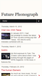 Mobile Screenshot of futurephonograph.blogspot.com